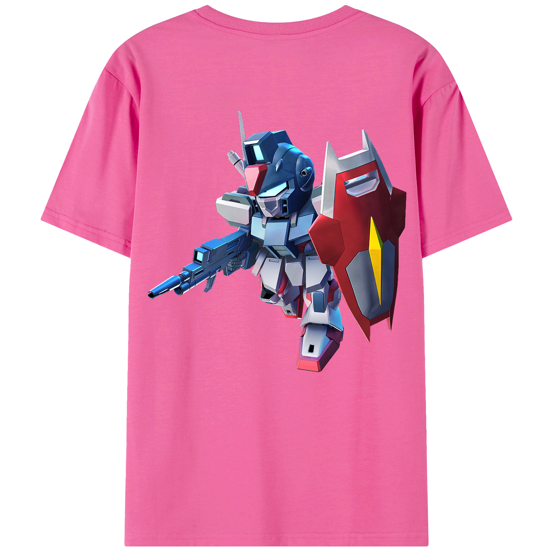 （画像用） 機動戦士ガンダム Mobile Suit Gundam レディース半袖Tシャツ(バックプリント)